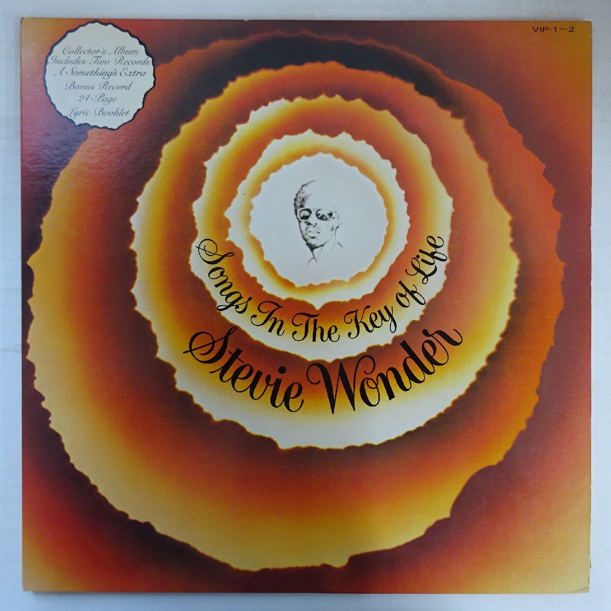 10080743;【國內(nèi)盤/見開き/2LP+7inch】Stevie Wonder / Songs In The Key Of Life