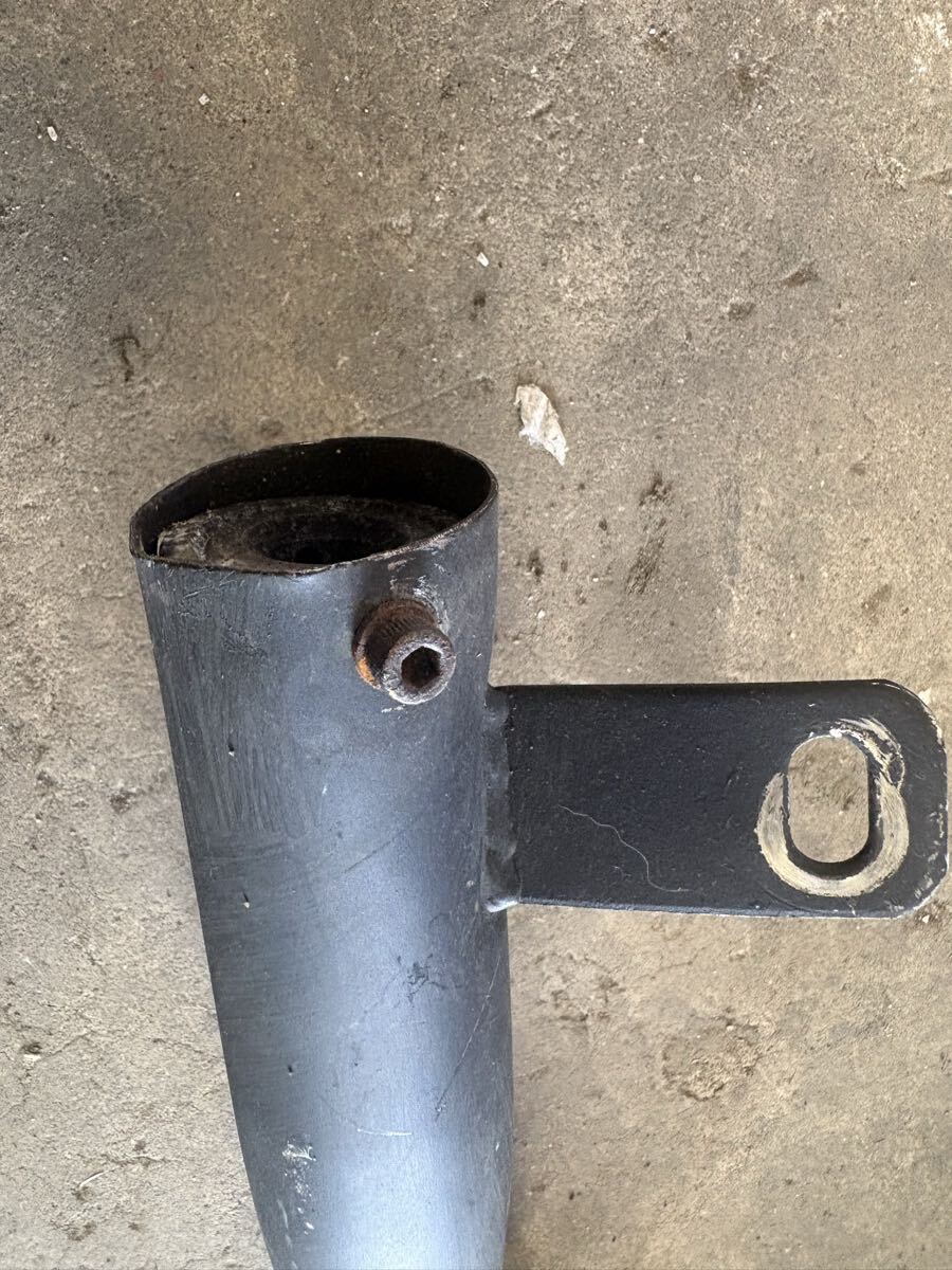 カワサキ ゼファー400 メーカー不明4-1マフラー カット有り インナーバッフル付き_画像3