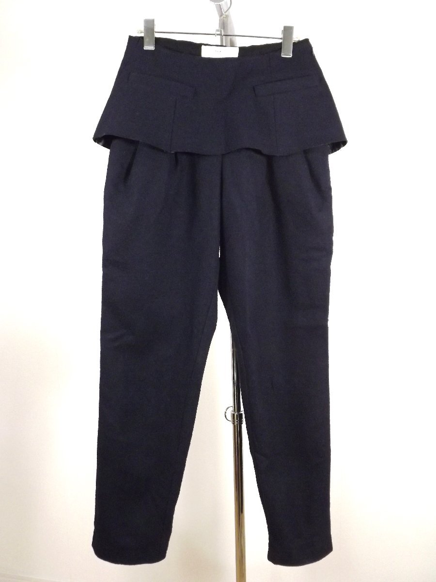 TOGA PULLA (トーガ プルラ) 日本製　ウール　エプロン　パンツ　レディース　36_画像1