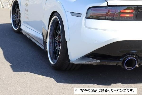 ガレージベリー リアサイドディフューザー 平織りカーボン製 RZ34 GARAGE VARY 30-3431_画像4