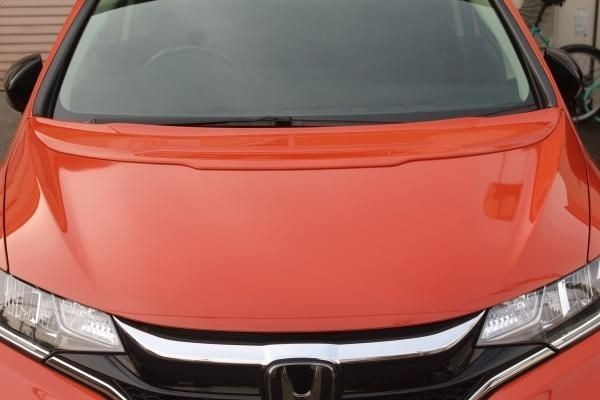 ガレージベリー フィット(GK3/GK4/GK5/GK6/GP5/GP6) ボンネットスポイラー(ウレタン) DBA-GK3/4/5/6/GP5 GARAGE VARY 6-6032_画像2