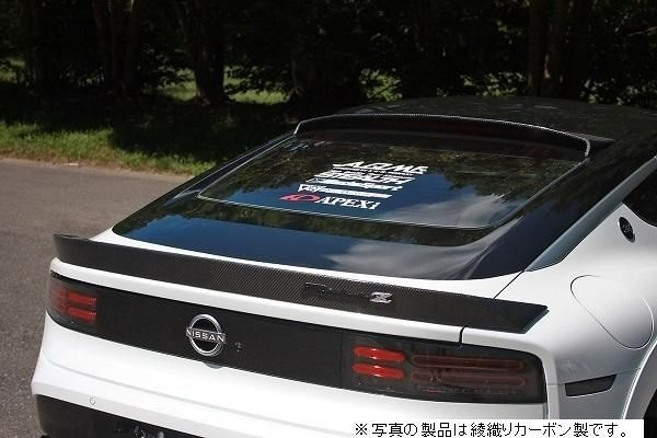 ガレージベリー リアルーフスポイラー 平織りカーボン製 RZ34 GARAGE VARY 30-3417_画像2