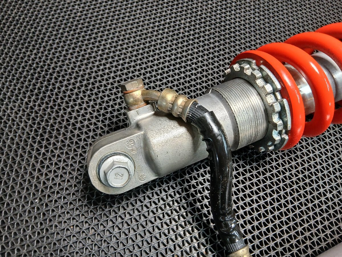 ホンダ　XLR250 BAJA　リアサスペンションショック　減衰（実動　動画あり　旧車絶版　良好車両より　MD22　バハ　HONDA　オフロード　MD17_画像3