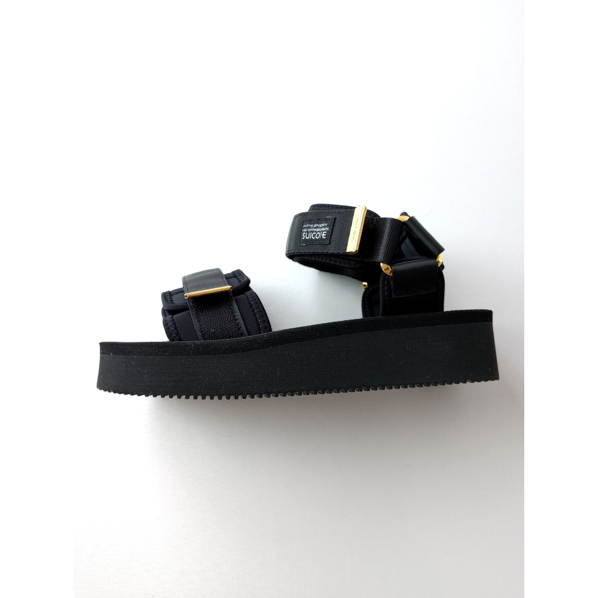 SUICOKE スイコック CEL-PO サンダル 靴 黒 ブラック 23 _画像5