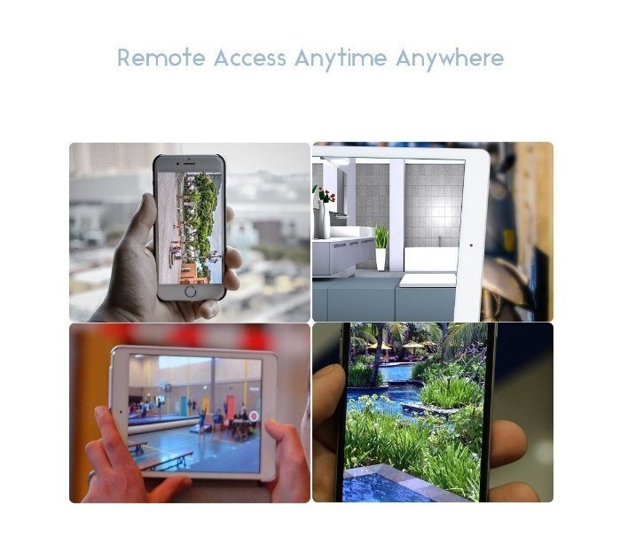 2025最新モデル*防犯カメラセット8台カメラ 500万画素 屋外IP66防水 遠隔監視&動体検知 暗視撮影 AHDセット ハードディスク付き（A485)の画像3