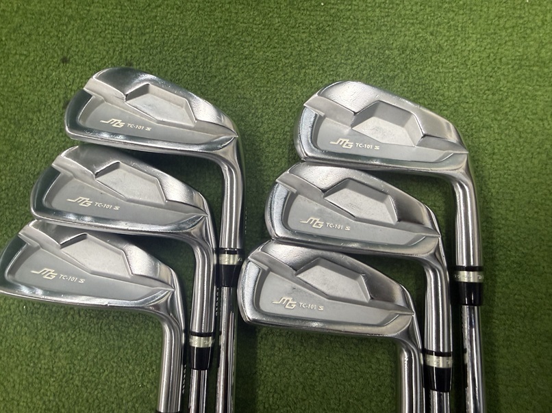 *1 иен старт * Miura Giken MIURA TC-101 TYPE-S custom specification . металлический кованый железный #5-Pw 6 шт. комплект mo-das125S колебание число регулировка  *1 иен старт * Miura Giken MIURA TC-101 TYPE-S custom specification . металлический кованый железный #5-Pw 6 шт. комплект mo-das125S колебание число регулировка