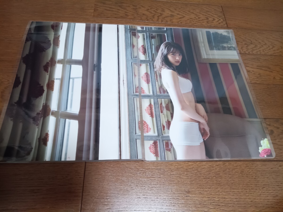 ★厚手ラミネート加工 150μ 切り抜き★ 堀未央奈 乃木坂46 6ページ 下着姿 A4変サイズ 2_画像4