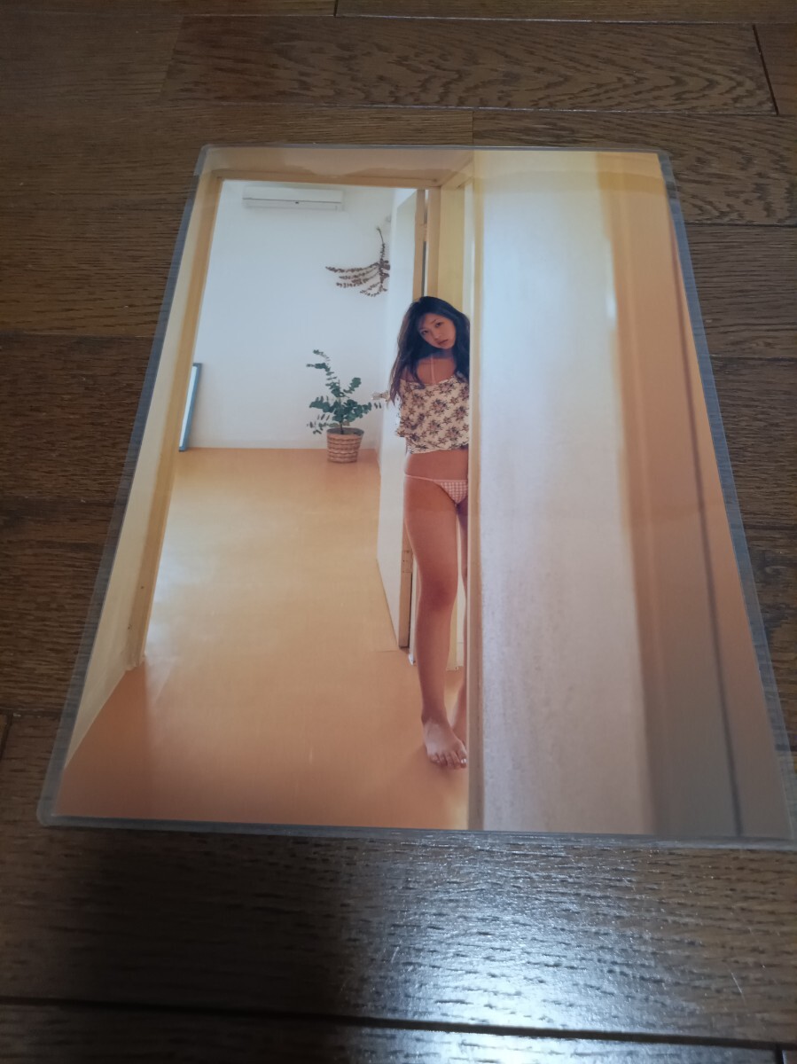 ★厚手ラミネート加工 150μ 切り抜き★ 佐山彩香 6ページ ランジェリー A4サイズ 7_画像5