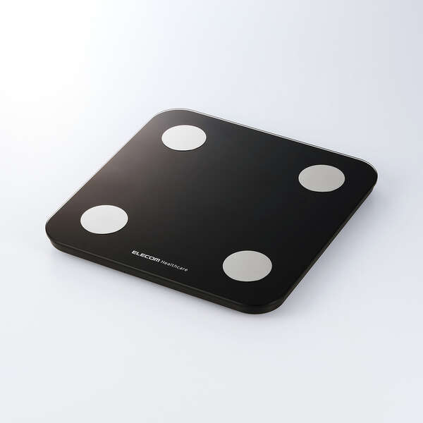 体組成計 [ECLEAR] Bluetooth・Wi-Fi通信機能搭載 測定データを専用アプリで毎日の測定時もかんたん操作で記録: HCS-BTWFS01BK_画像2