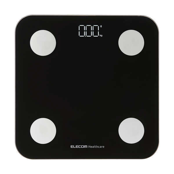 体組成計 [ECLEAR] Bluetooth・Wi-Fi通信機能搭載 測定データを専用アプリで毎日の測定時もかんたん操作で記録: HCS-BTWFS01BK_画像9