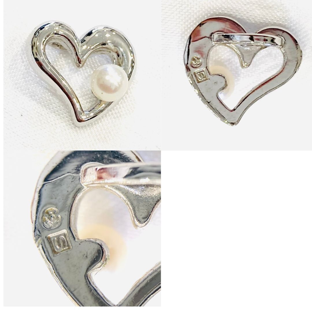 1円~★【5点】TASAKI タサキ 田崎真珠 ペンダントトップ ネックレス パール 真珠 シルバー レディース アクセサリー Y2505-209_画像4