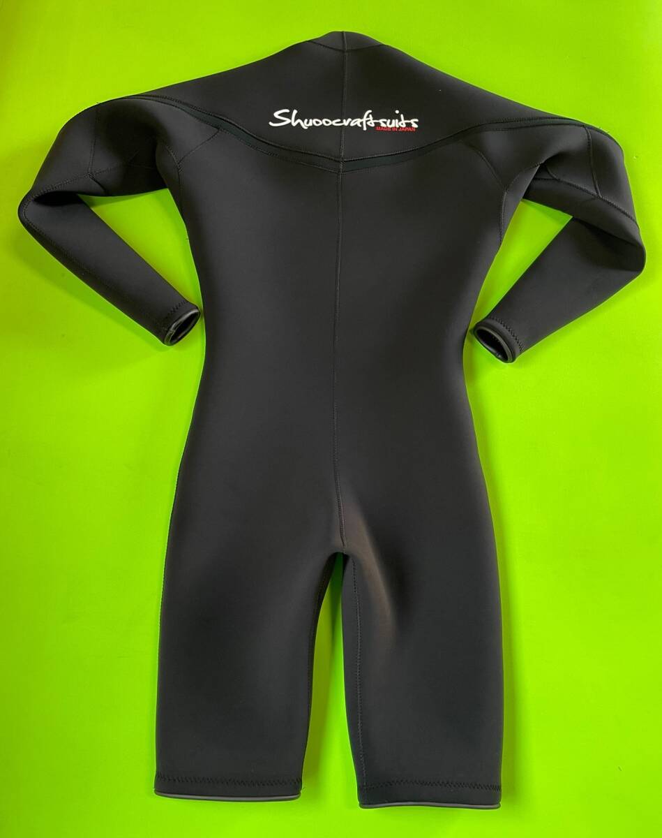 ウェットスーツ工房【秀】発★3×2フロントジップL/Sスプリング_画像2