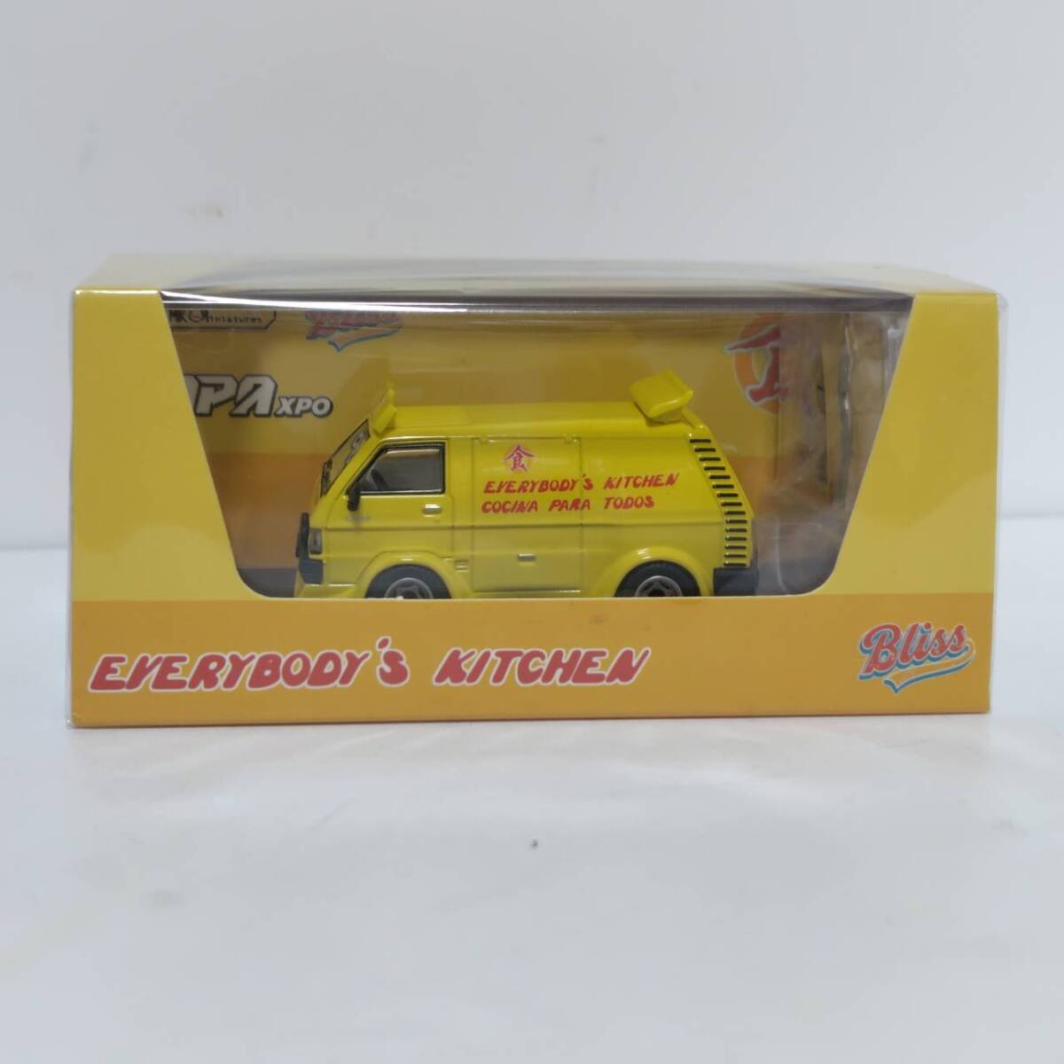 激レア 左ハンドル 1/64 スパルタンX 号 三菱 デリカ L300 バックドア開閉 フィギュア付き MITSUBISHI DELICA ②_画像1