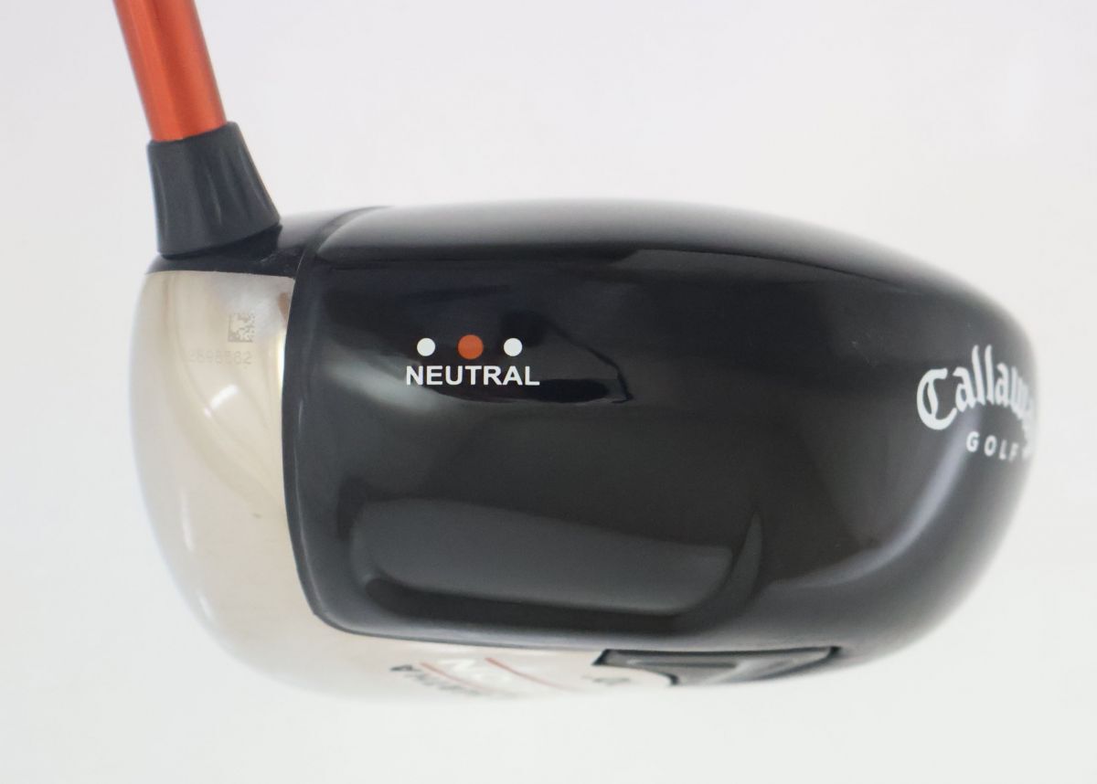 ●1円〜！キャロウェイ★ビッグバーサ フュージョン　FT-3 NEUTRAL ドライバー　10°ALDILA NV S 55カーボン　S★USモデル　(81894_画像6