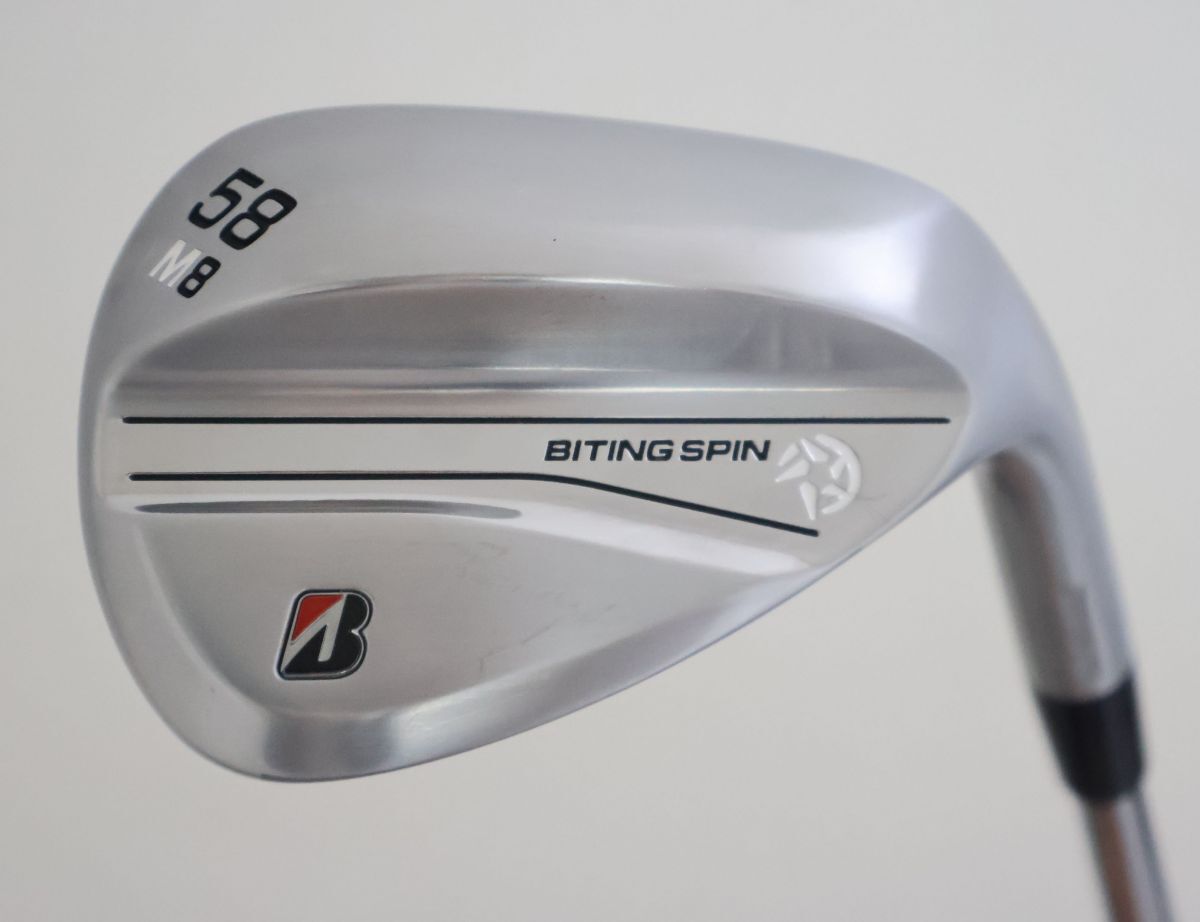 *2024 год 9 месяц продажа модель! Bridgestone *BITING SPIN Wedge 58M8 58°N.S.PRO MODUS3 TOUR 120 steel S(82012