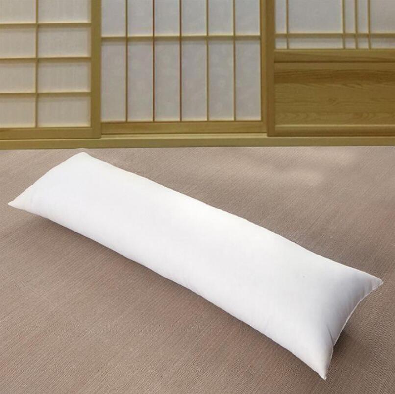 人気品新入荷　抱き枕　本体　高弾力抱枕　枕の芯　妊婦枕　中綿増量　等身　半身　ホワイト　無地160cm_画像3
