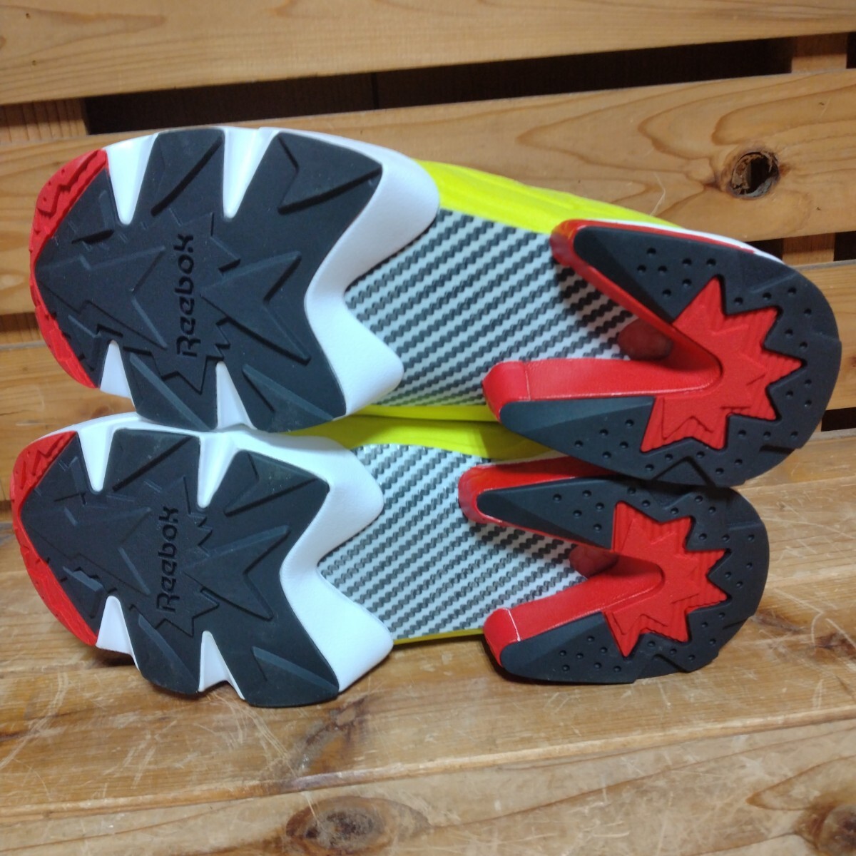未使用　Reebok INSTAPUMP FURY OG 27cm シトロン V47514　リーボック インスタ ポンプフューリー_画像9