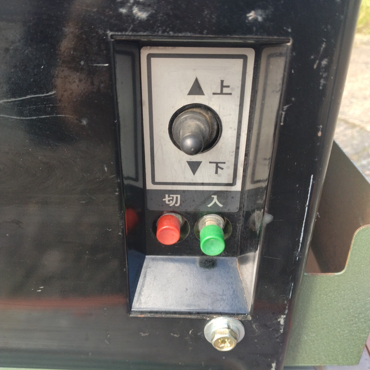 HITACHI/日立工機 180mm ベビー超仕上かんな盤 PF60F2 小型 木工 木材加工 鉋盤 カンナ盤 ヒタチ/現状品 DIY_画像6