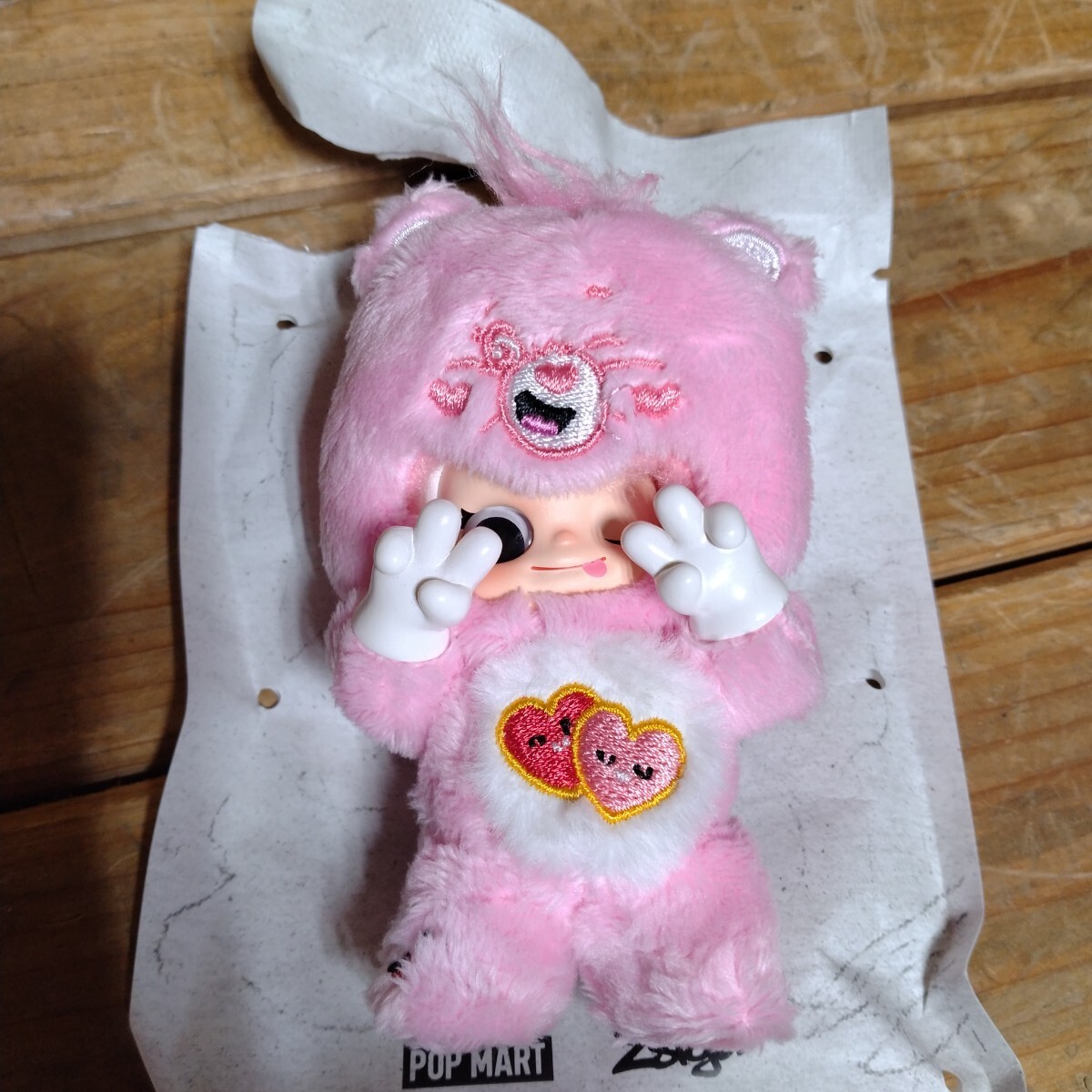 POPMART 正規品 Zsiga × Care Bears シリーズ Love-a-Lot Bear&Good-Luck-Bear ジィシーガ×ケアベア セット_画像2