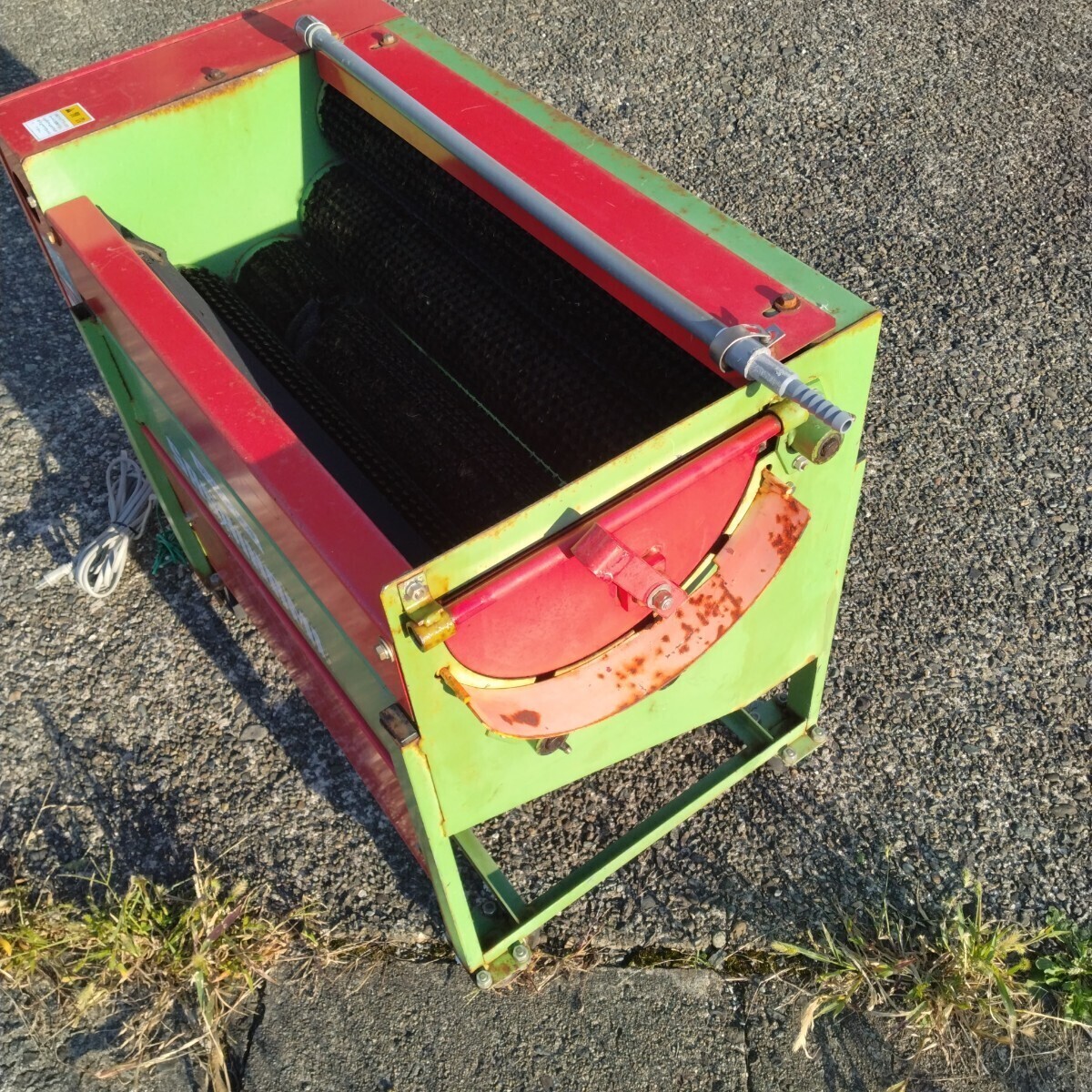 サシナミ/指浪製作所  野菜洗浄機 芋洗い機 DUS65−4B型 100V 50/60Hz_画像3
