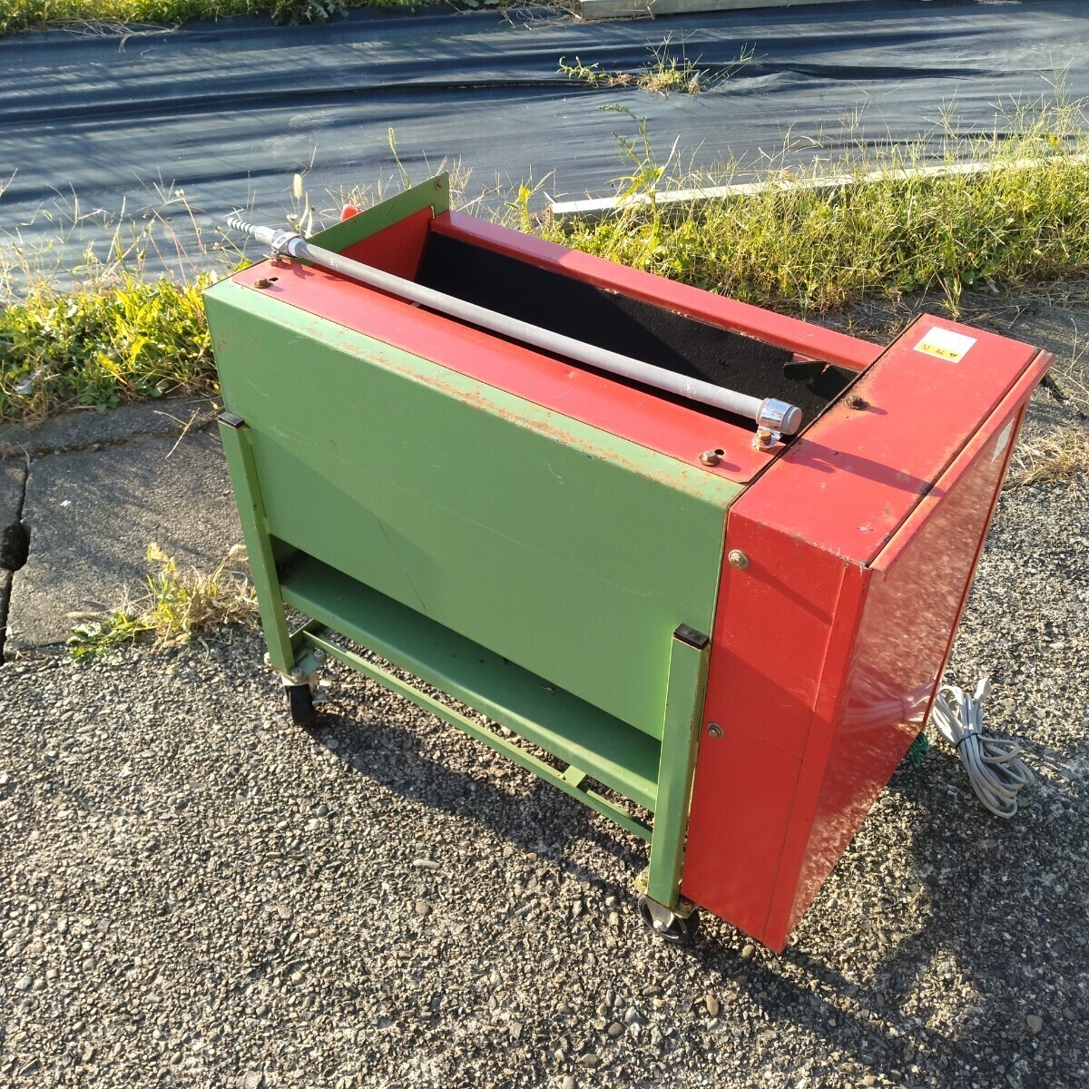 サシナミ/指浪製作所  野菜洗浄機 芋洗い機 DUS65−4B型 100V 50/60Hz_画像4