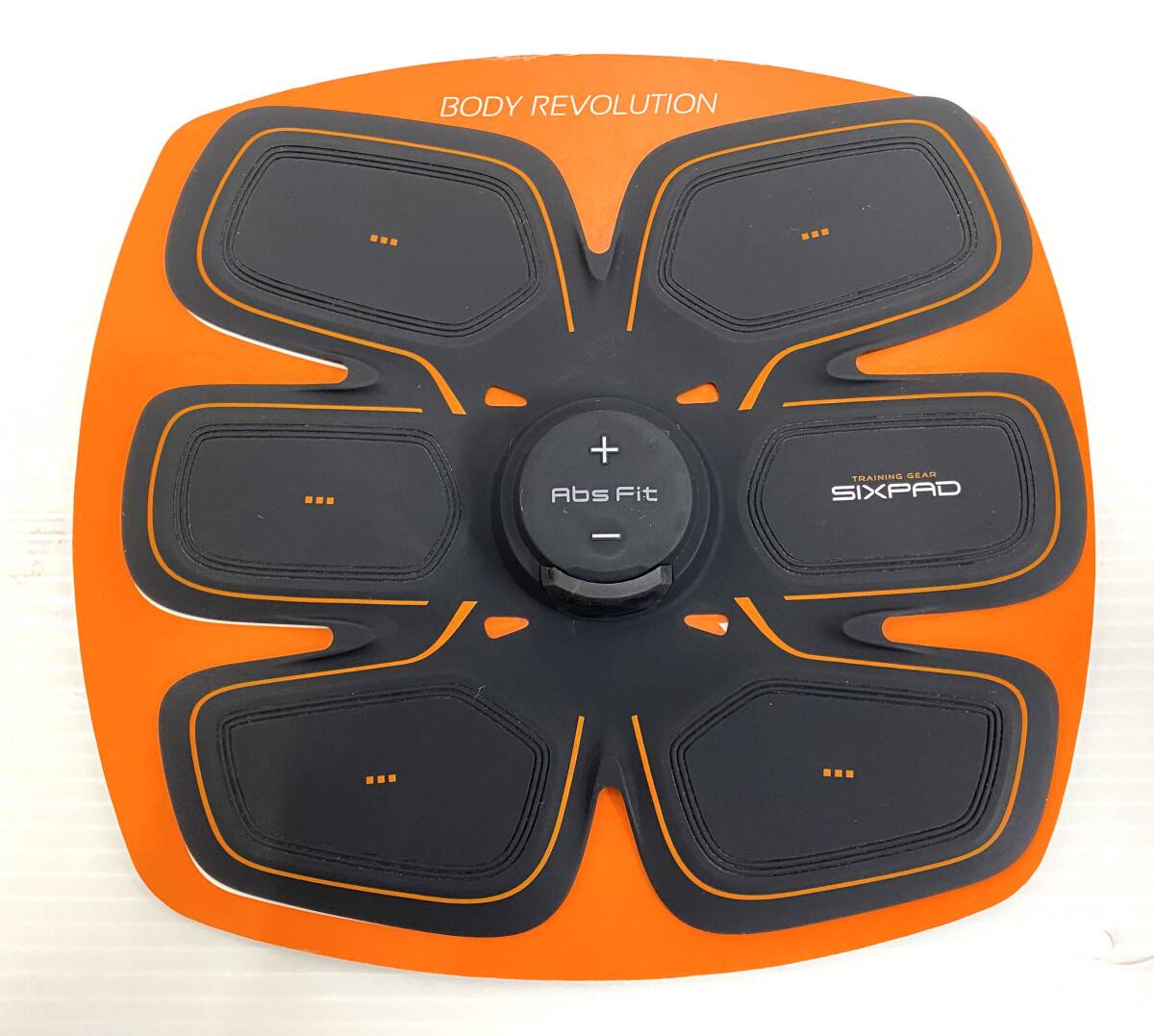 TM/通電OK SIXPAD Abs Fit 2 アブズフィット2 未使用ジェルシート6組3箱付き 振動系フィットネス機器 EMSマシン 1022-2_画像2