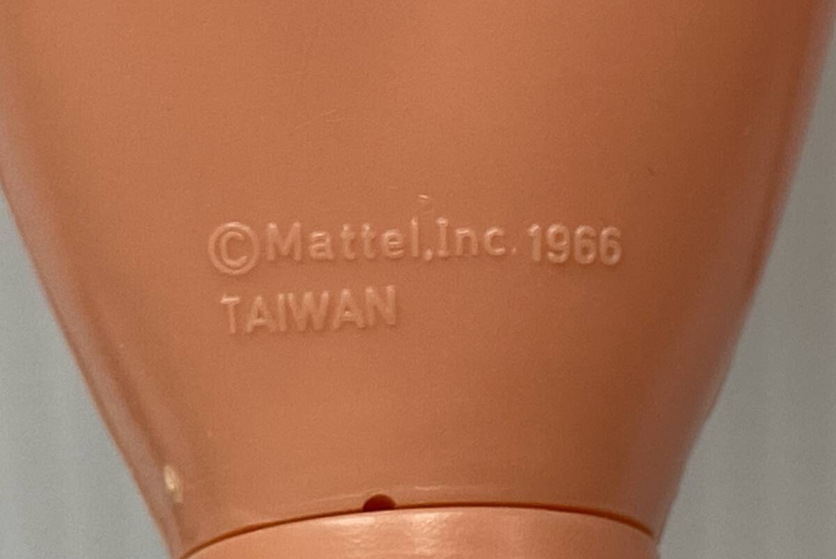 TM/当時物 MATTEL マテル社 バービー人形 1966年 TAIWANN 台湾刻印 レトロ ヴィンテージ 1018-2_画像6