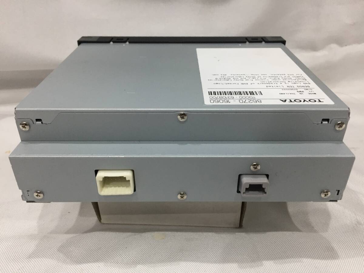 ★トヨタ 純正 オプション CD・DVDデッキ 30アルファード ヤリス カローラ ディスプレイオーディオ対応 86270-K0010 86270-16060 新車外し_画像5