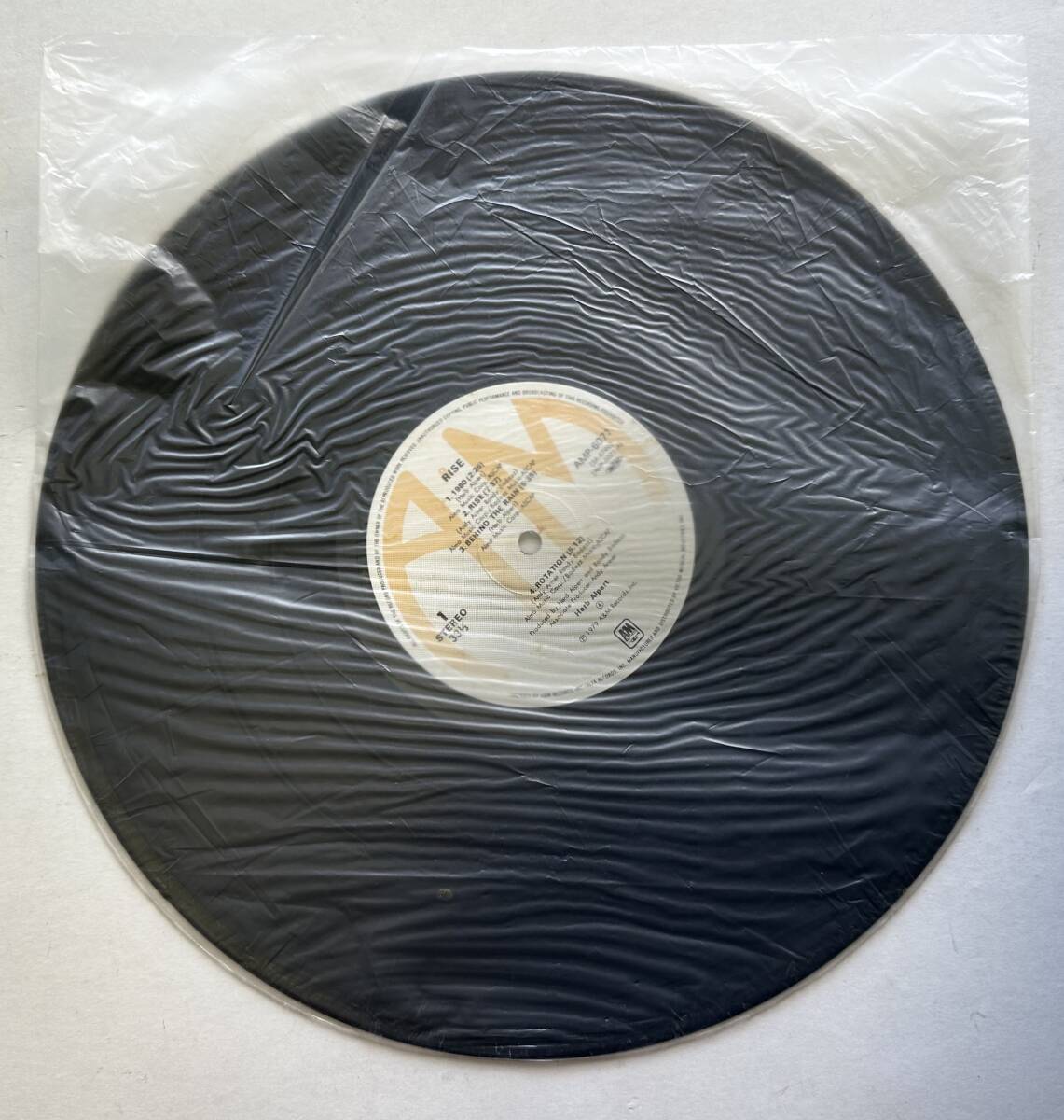 1円~【中古/美盤】HERB ALPERT ハーブ・アルパート RISE ライズ AMP-6071 LPレコード 帯付き_画像6
