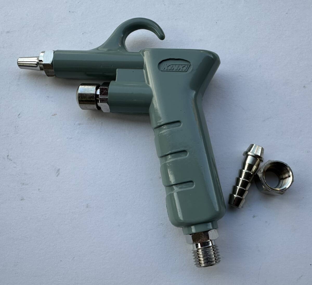 1 иен ~[ не использовался / хранение товар ] воздушный пыльник gun 1/4 форсунка калибр 2mm форсунка длина 24mm Kinki завод K-60