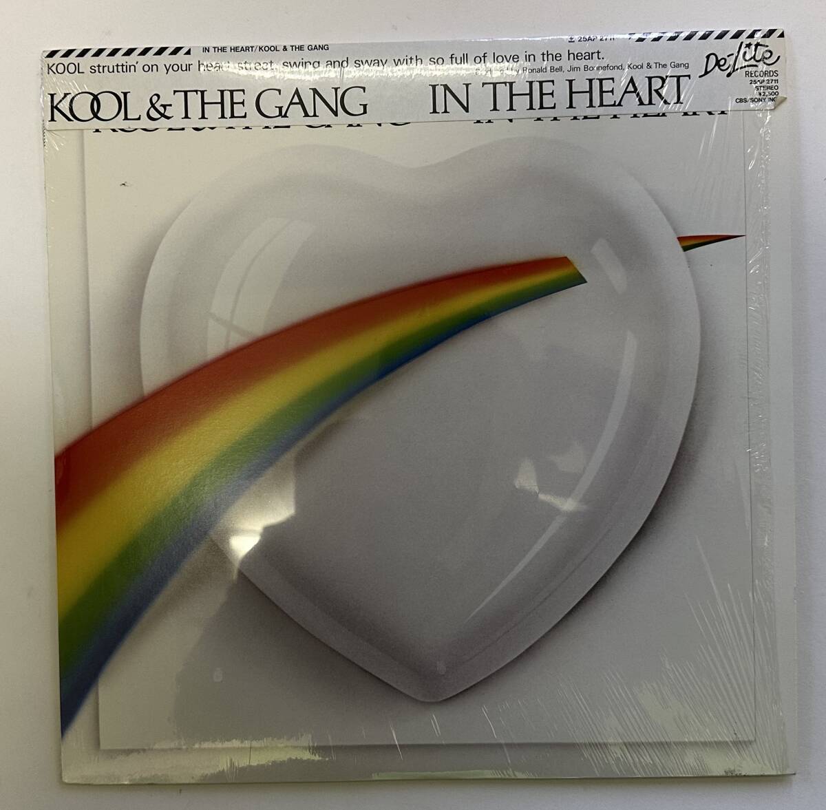 1円~【中古/美盤/国内盤】Kool & The Gang / In The Heart / クール アンド ザ ギャング イン・ザ・ハート 帯付 LP 25AP 2711_画像1
