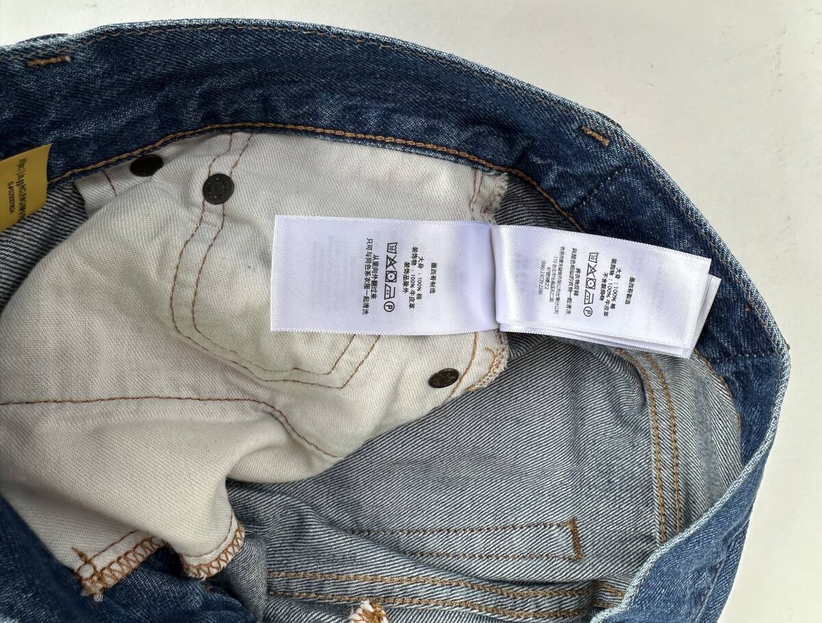 1円~【中古/美品】Polo Ralph Lauren ポロラルフローレン デニム 25 THE AVERY BOYFRIEND ボーイフレンド メキシコ製_画像5