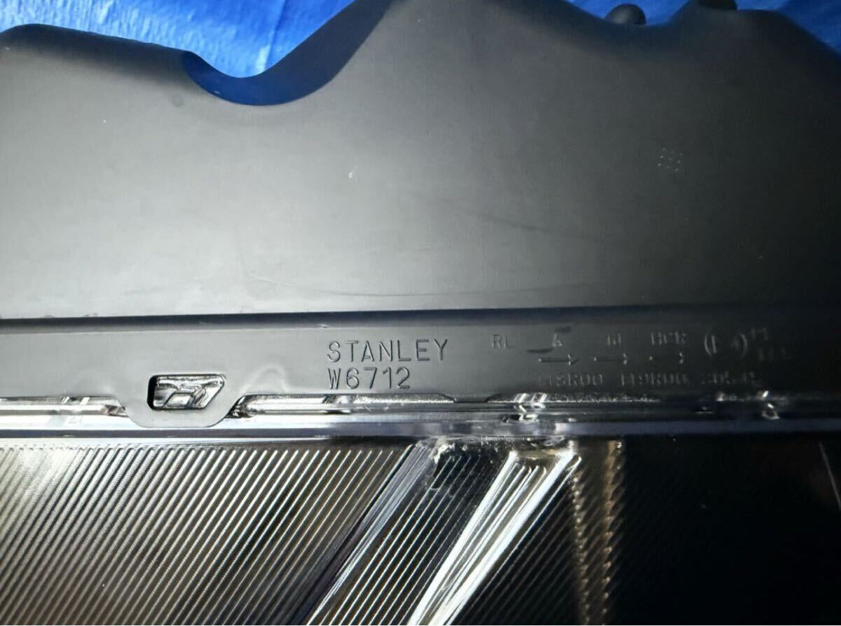 JF5/JF6 N-BOXカスタム/NBOXカスタム 純正 左ヘッドライト/左ライト STANLEY W6712 LED★状態良好★ N box headlight_画像4