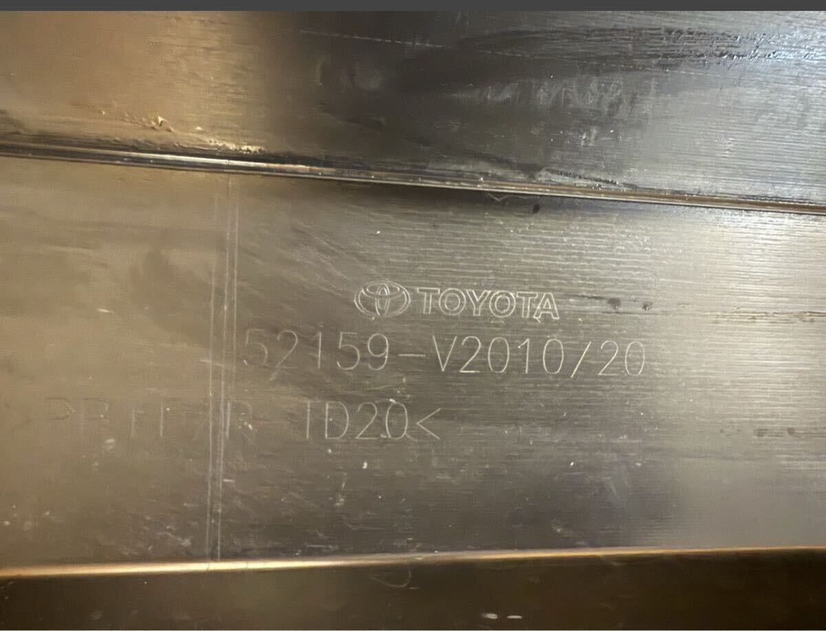 モデリスタ トヨタ アルファード AGH40W/45W AAHH40W/45W 純正 リアバンパー スポイラー付き 52159-V2010 黒 202 リアバンパー_画像9