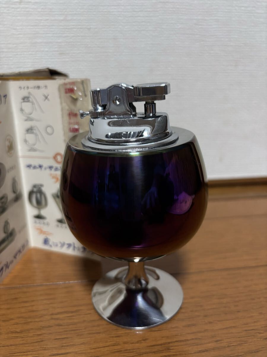 【ビンテージ】昭和レトロ 希少　卓上ライター デンサンファニー5050 未使用　_画像1