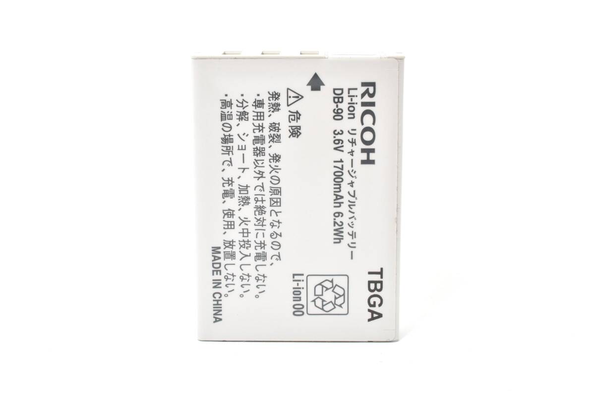 RICOH DB-90　純正バッテリー　概ねキレイです。使用OKです。_画像1