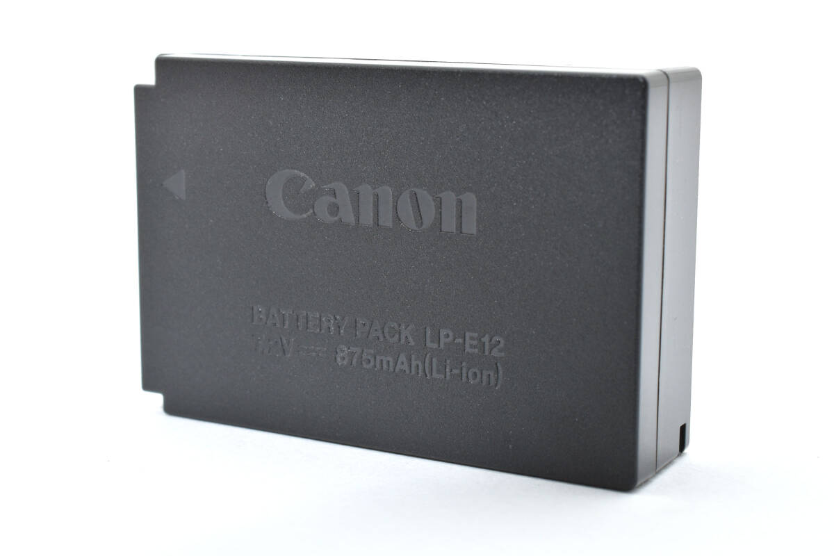 Canon LP-E12　純正バッテリー　概ねキレイです。使用OKです。_画像1
