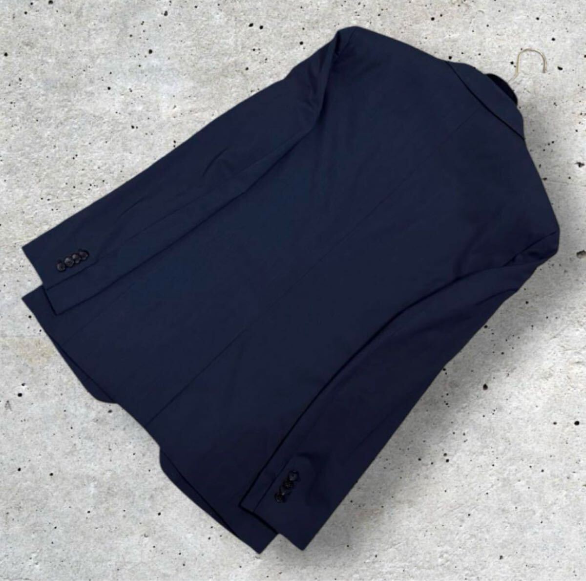 良品 現行タグ Theory セオリー WELLAR A NEW TAILOR ニューテイラー 伸縮性 ストレッチ テーラードジャケット ブレザー サイズ40R 2B 紺_画像7