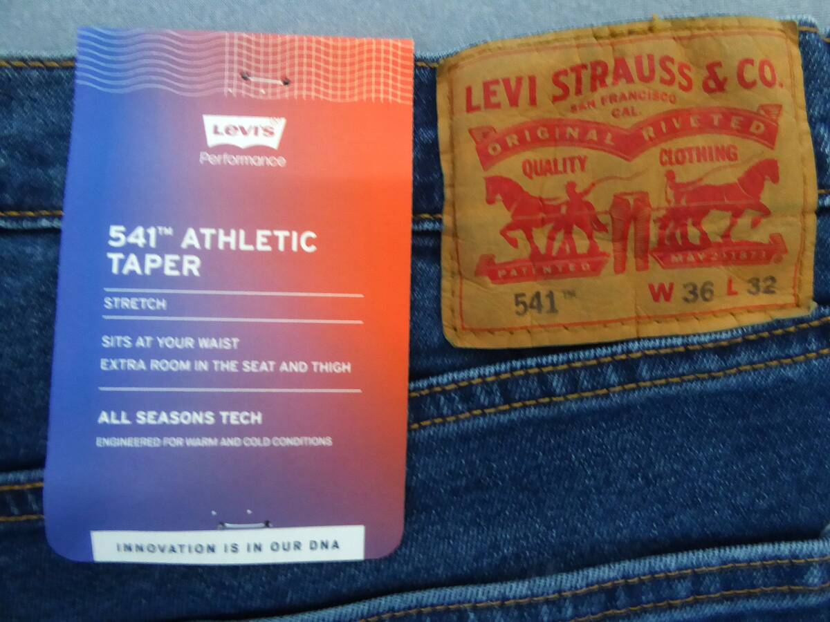 Levis リーバイス 541 オールシーズン アスレチック ストレッチ テーパード ジーンズ　Ｗ36-L32_画像1