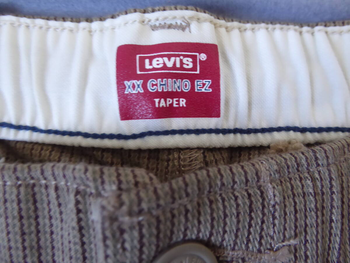 Levis リーバイス XX CHINO EZ TAPER ストレッチ WARM 起毛 保温 防寒 チノパンツ　L_画像4
