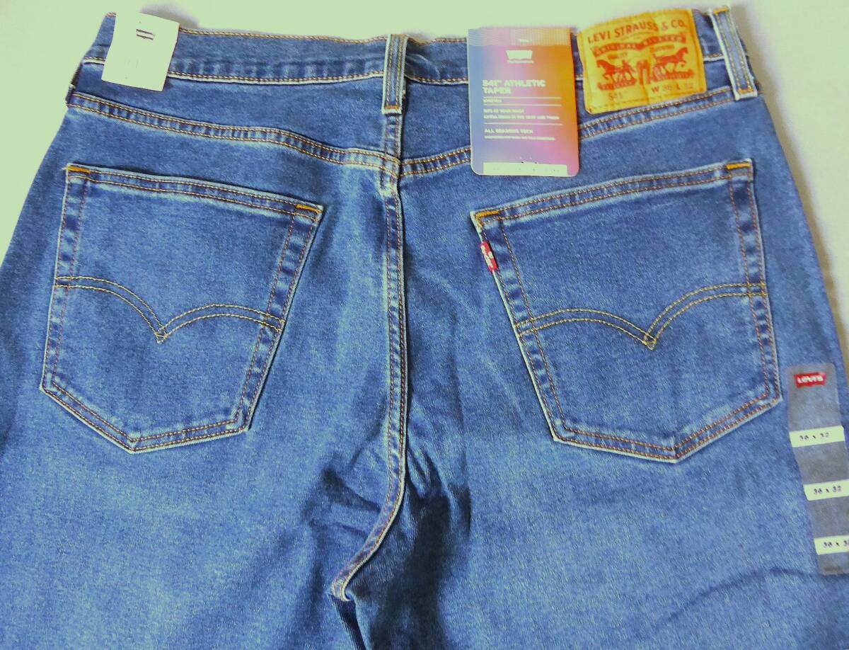 Levis リーバイス 541 オールシーズン アスレチック ストレッチ テーパード ジーンズ　Ｗ36-L32_画像2