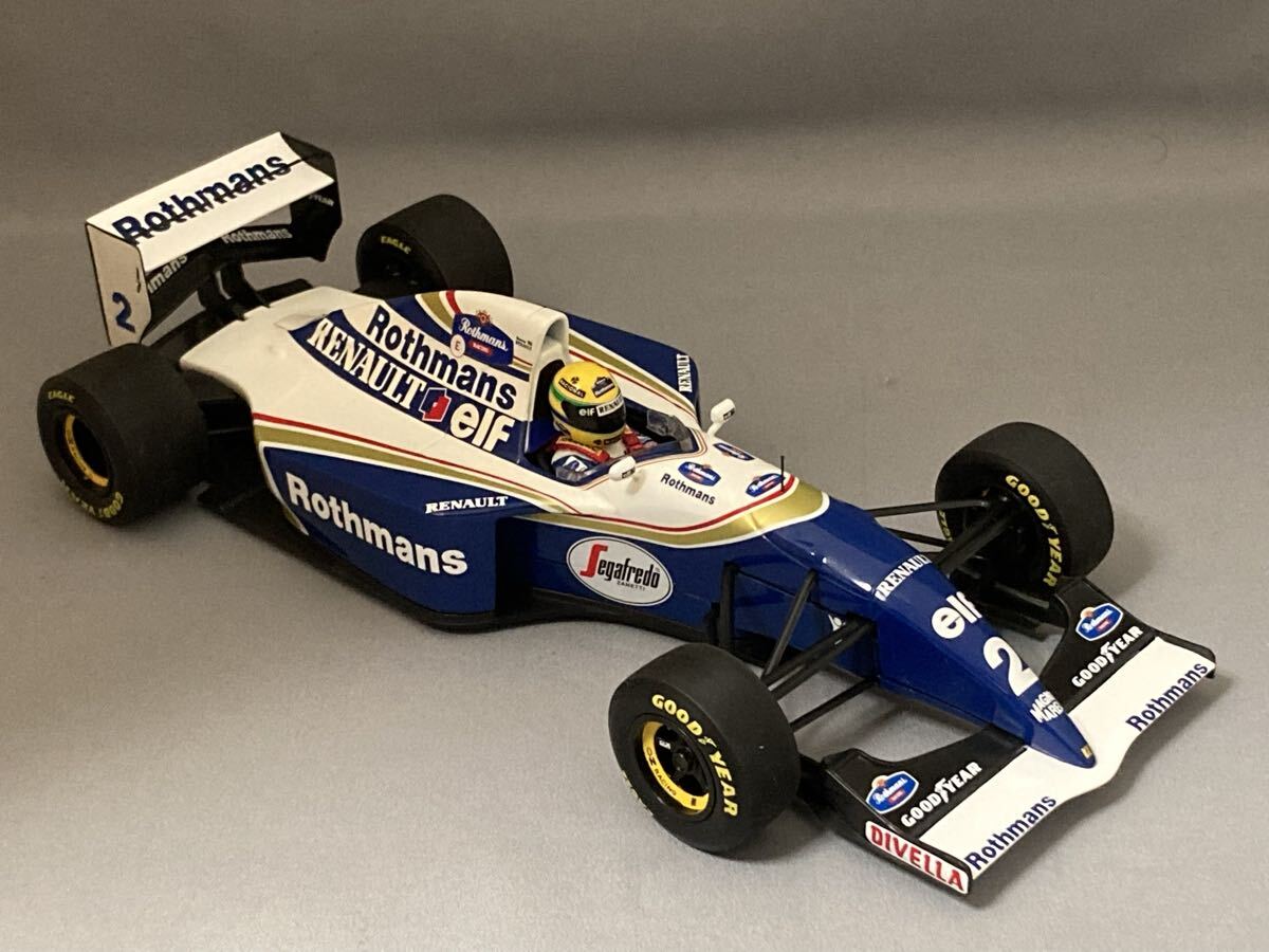 товар, выполненный под заказ 1/18 Williams Renault FW16 A. Senna Minichamps L*A*N*G Senna коллекция Williams FW16