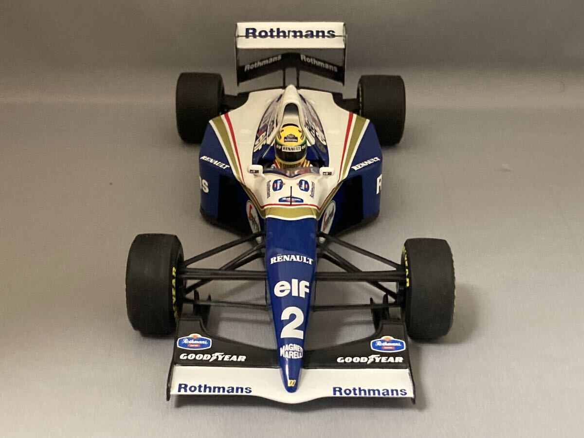 товар, выполненный под заказ 1/18 Williams Renault FW16 A. Senna Minichamps L*A*N*G Senna коллекция Williams FW16