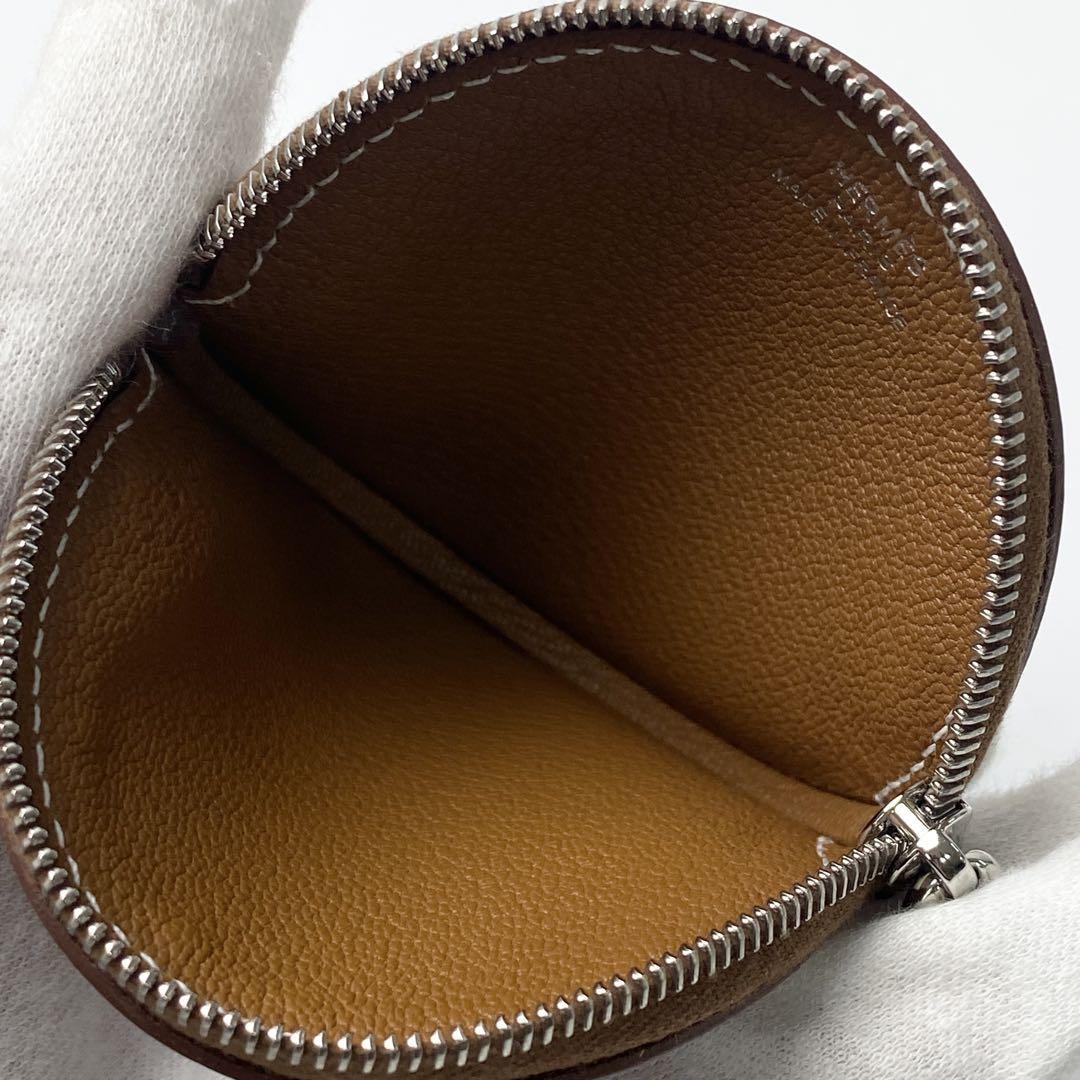 エルメス HERMES コインケース ストラップ バレニア カーフスキン_画像7