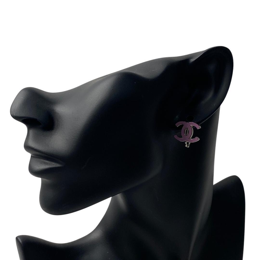 シャネル CHANEL ピアス ココマーク ハート 04P 2way 取り外し可_画像9