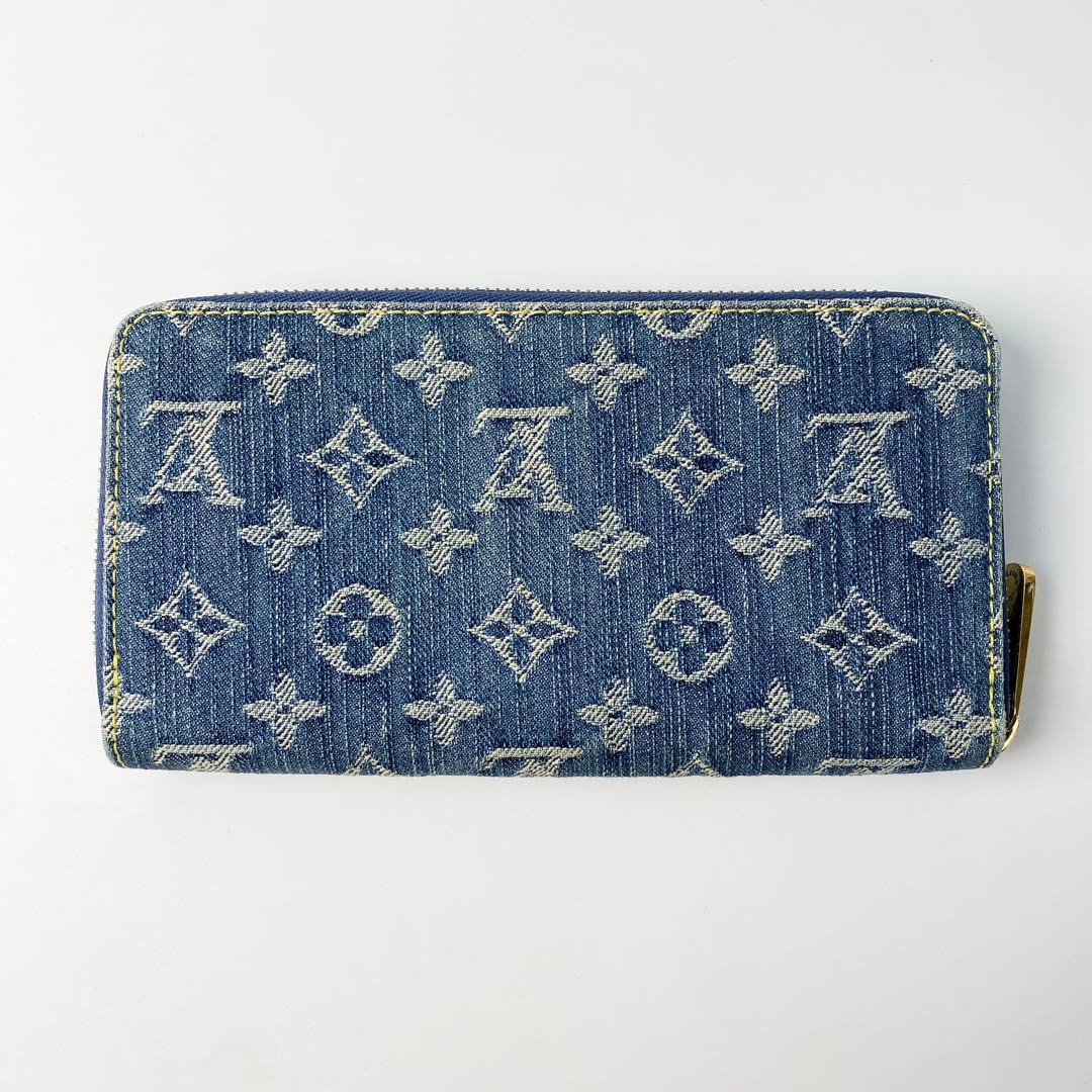 ルイ ヴィトン モノグラム デニム ジッピーウォレット M82958_画像2