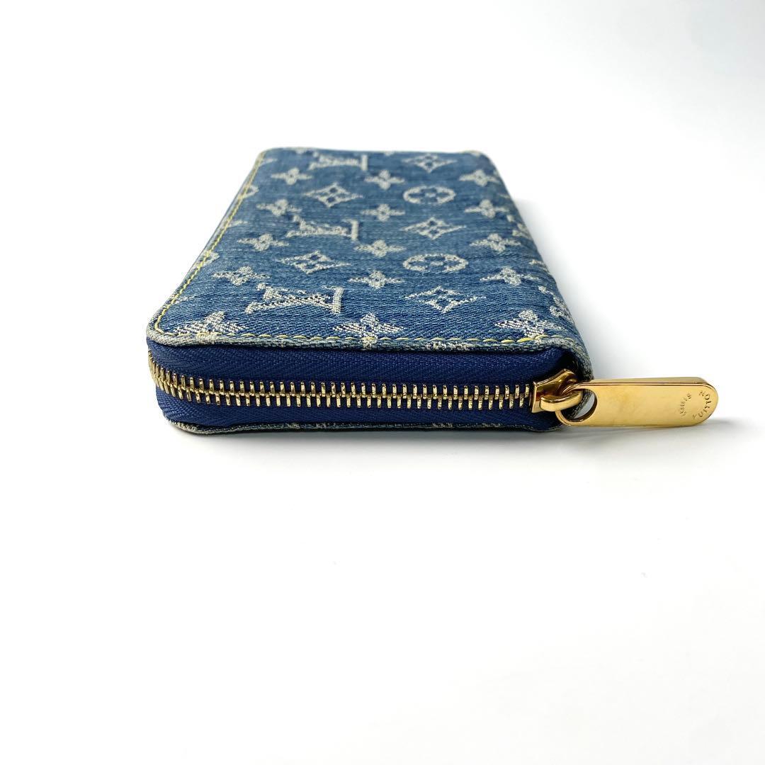 ルイ ヴィトン モノグラム デニム ジッピーウォレット M82958_画像3