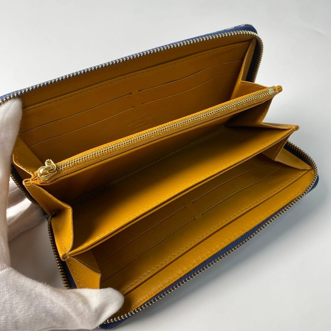 ルイ ヴィトン モノグラム デニム ジッピーウォレット M82958_画像6