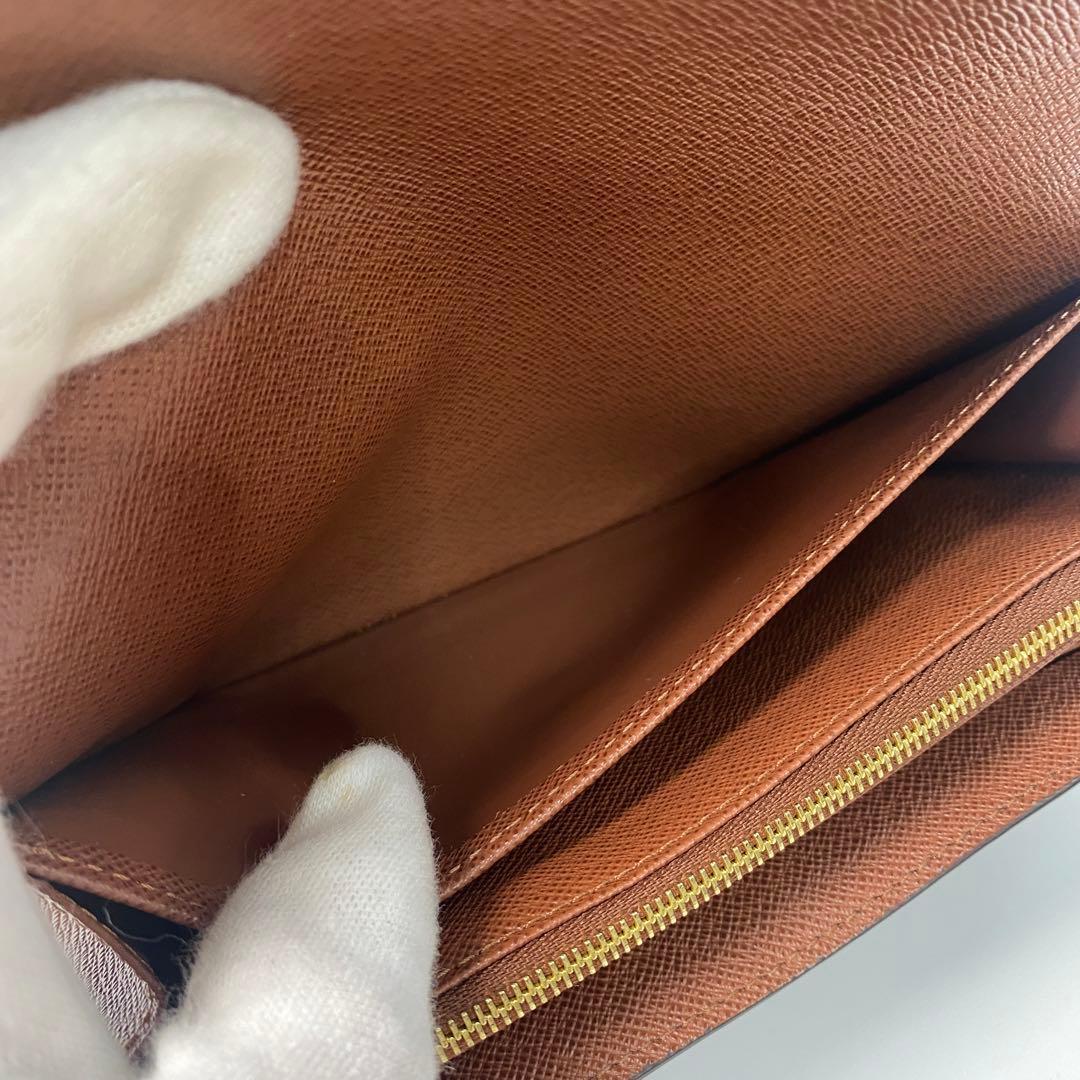 未使用 ルイ ヴィトン モノグラム ポルトフォイユ サラ 長財布 IC_画像8