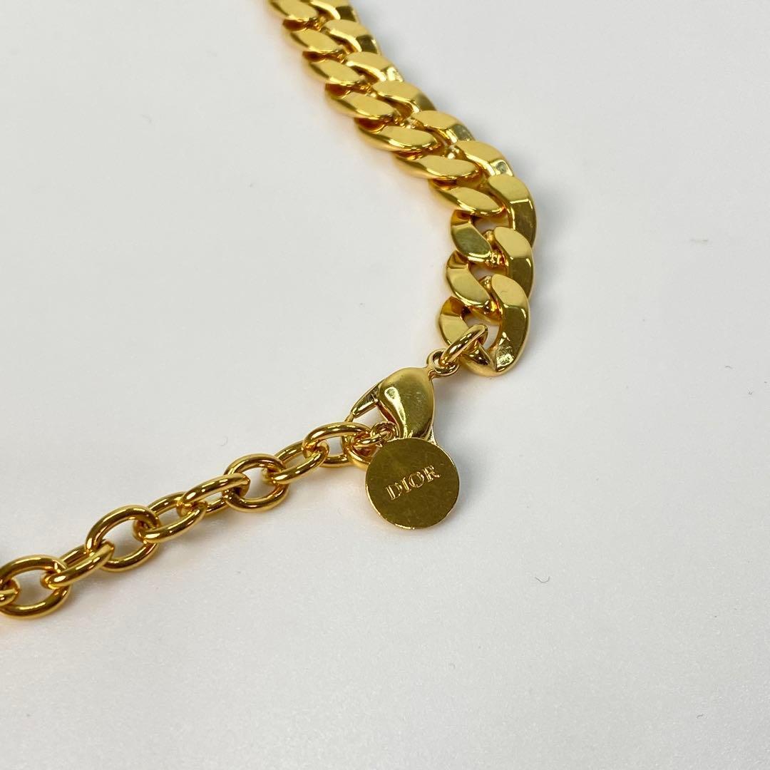 美品 ディオールDIOR CDアイコン 喜平 ネックレス._画像5